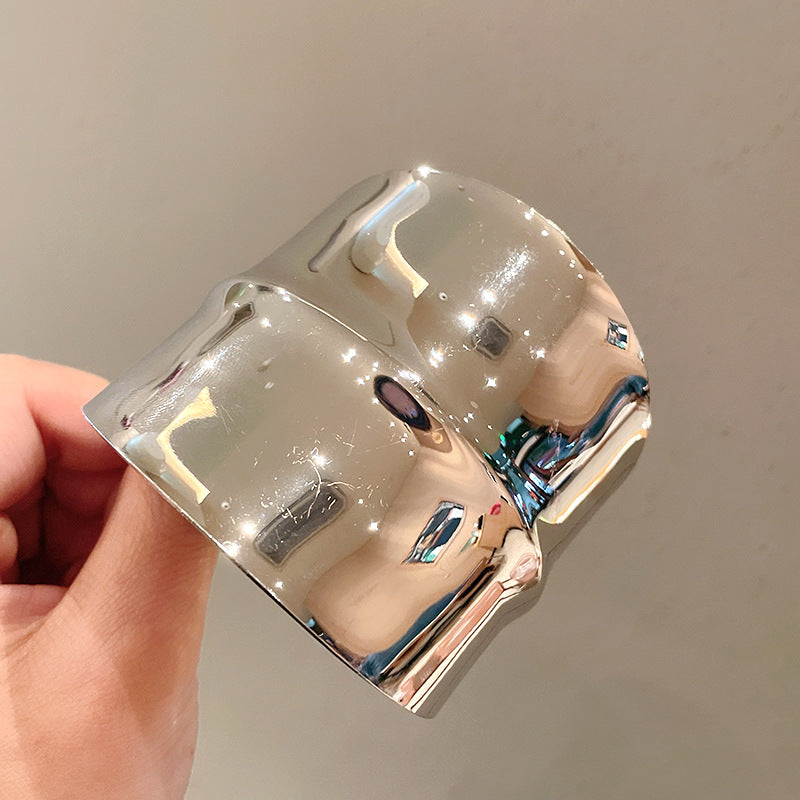 金属不规则几何手镯小众夸张冷淡风手环简约百搭设计感手饰批发女