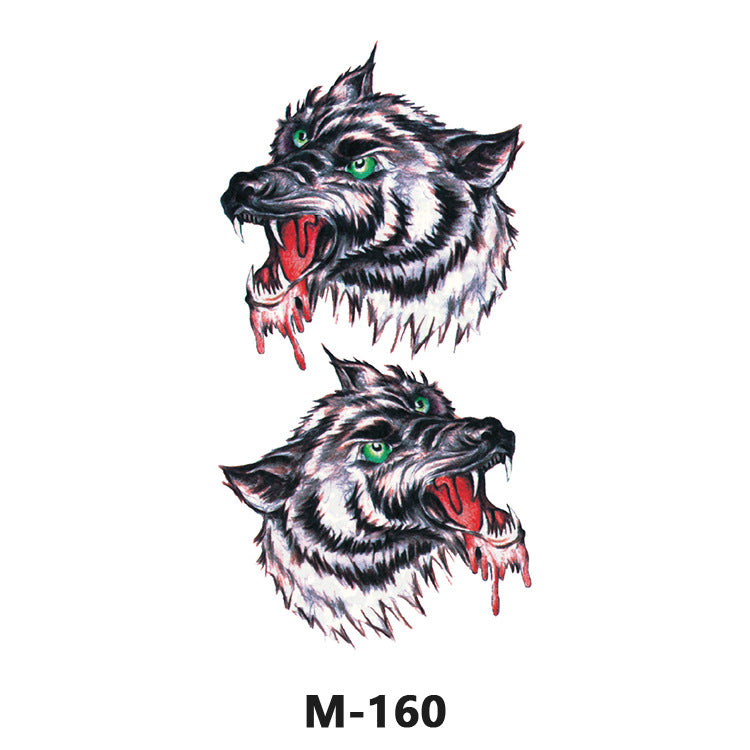 Free shipping Tattoo Sticker Tattoo Tattoo Sticker Simulation English Tattoo Sticker Paper Flower Colorized Butterfly Water Transfer Sticker Sweatproof and Waterproof Wholesale