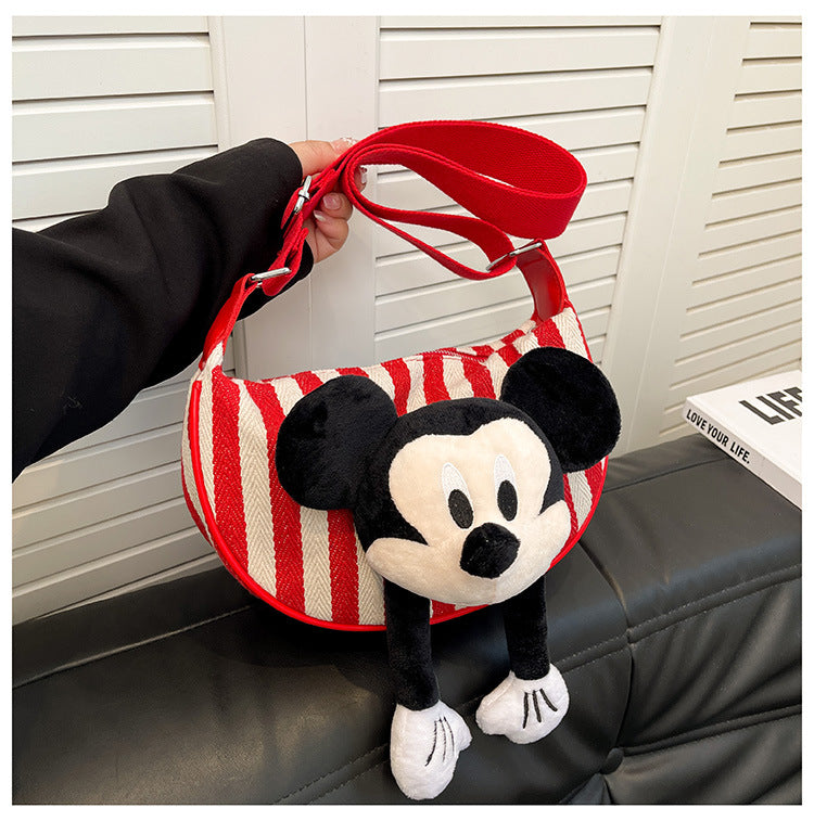 Dopamine Bag Free shipping Tattoo 2024 New Dopamine Sports Wind Bowling Handbag Cute One Shoulder Crossbody Pillow Bag Large Capacity Crossbody