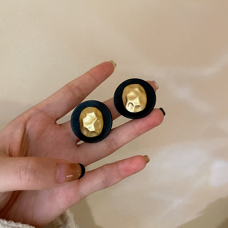 银针不规则几何耳环小众个性设计感耳钉耳坠韩国时尚气质耳饰批发