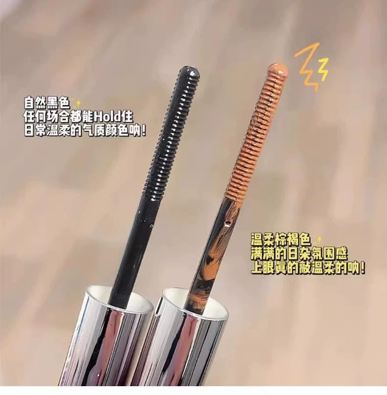 正品小钢管睫毛膏下睫毛防水纤长卷翘不晕染打底细梳型刷头太阳花