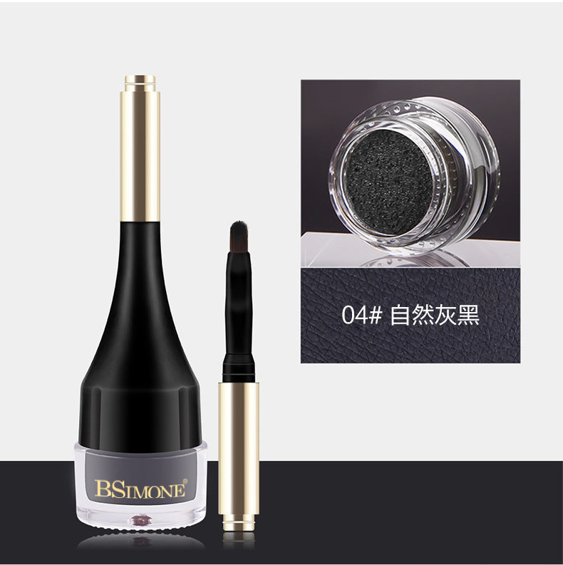 西蒙妮气垫半永久染眉膏女水眉笔防水持久不脱色自然防汗跨境批发