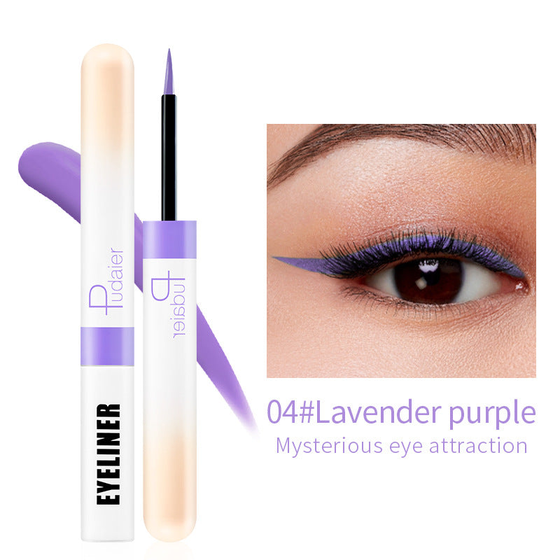 Color Liquid Eyeliner Amazon Makeup Waterproof Quick Dry Ultra Thin 12 color Eyeliner