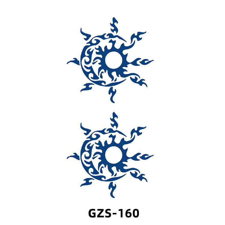 Free shipping Tattoo New Herbal Juice Tattoo Sticker Cute Flowers Fresh Flower Semi-Permanent Ins Tattoo Stickers Factory Wholesale