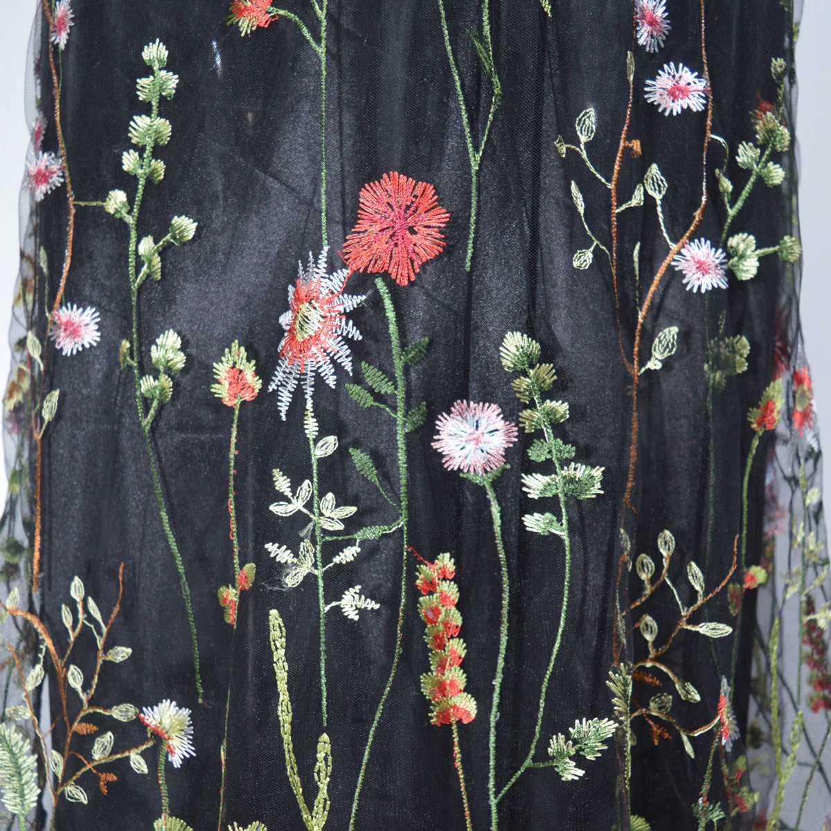 Fashion women's wear EBay Popular Sexy Deep V Sleeveless Embroidered Dress Slim Fit Backless Large Swing Dress Ball Formal Dress