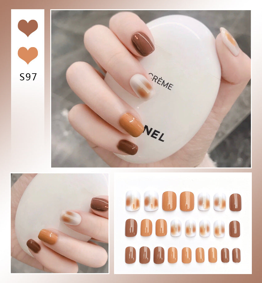 Fashion  nail Tina Manicure Long/Short Wear Manicure Popular Fake Nail Tip Finished Product Nail Tip Manicure Collection