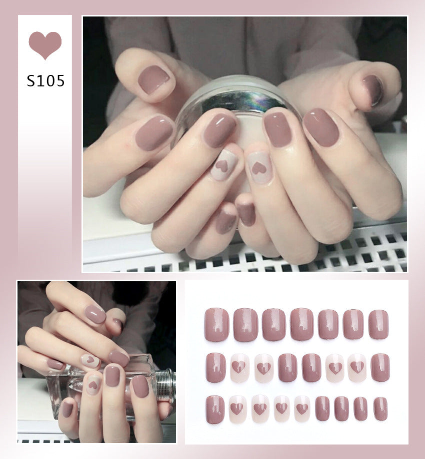 Fashion  nail Tina Manicure Long/Short Wear Manicure Popular Fake Nail Tip Finished Product Nail Tip Manicure Collection