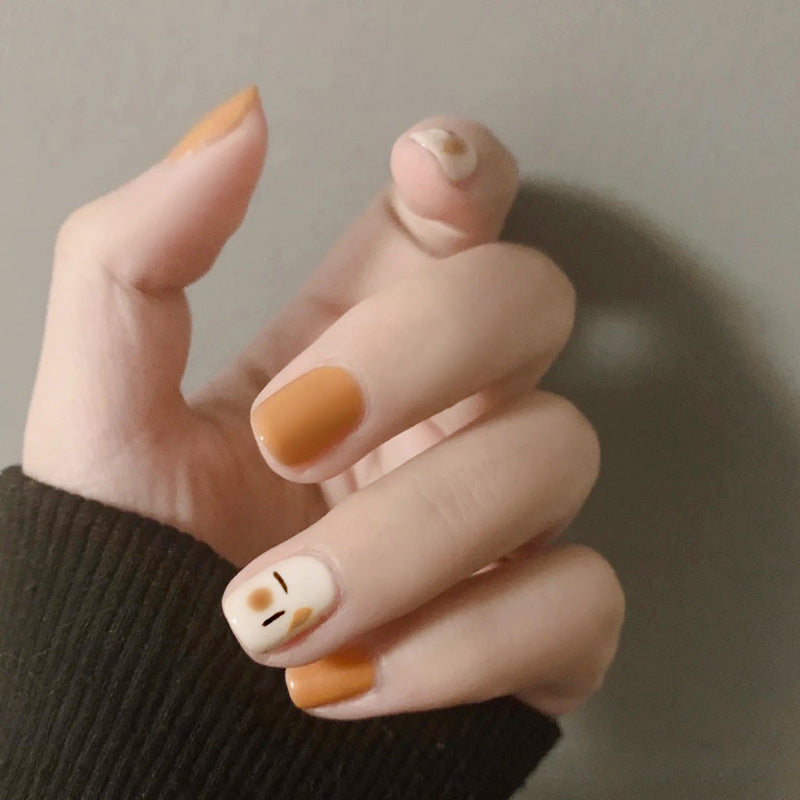 Fashion  nail 2020 New Nail Stickers Nail Tip Finished Wearable Nail Tips Nail Tip Removable Fake Nail Patch S120