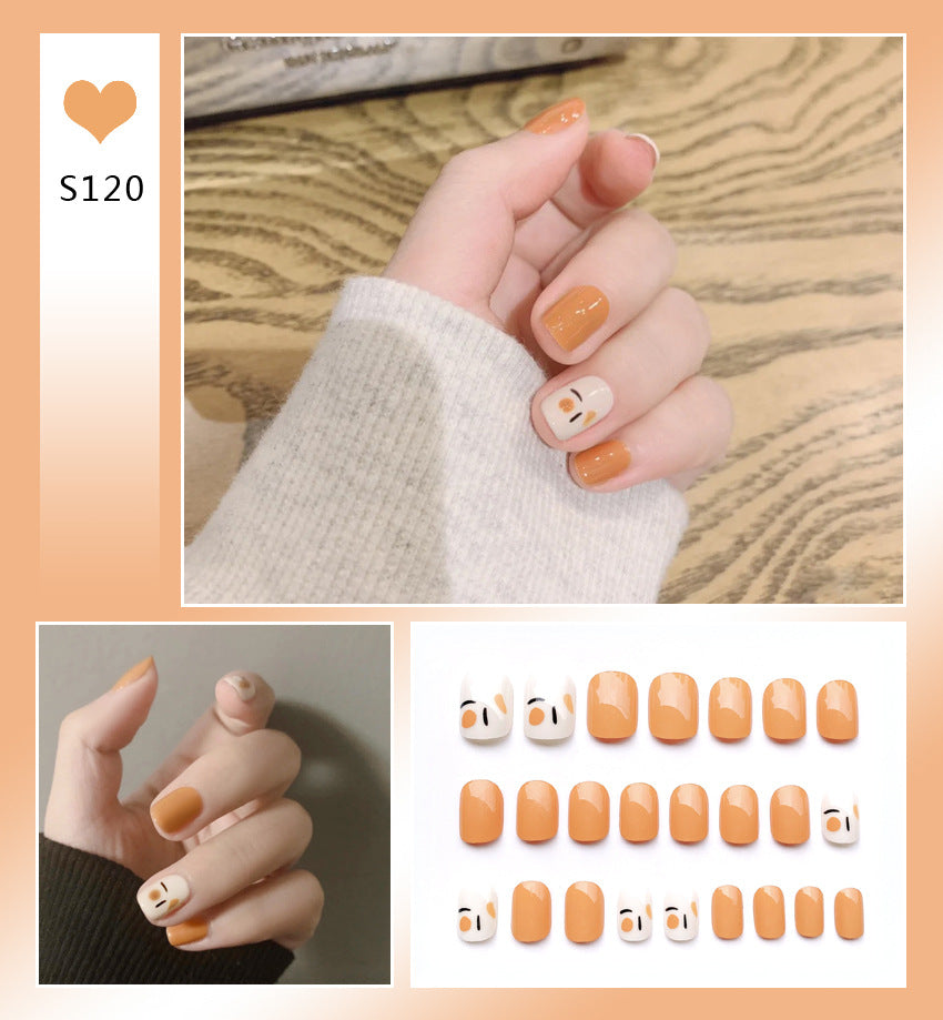 Fashion  nail Tina Manicure Long/Short Wear Manicure Popular Fake Nail Tip Finished Product Nail Tip Manicure Collection