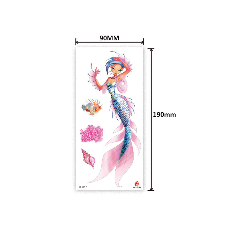Free shipping Tattoo In Stock Factory Wholesale Tattoo Sticker Flower Animal Tattoo Sticker Waterproof Colorful Plant Animal Tattoo Sticker Tattoo