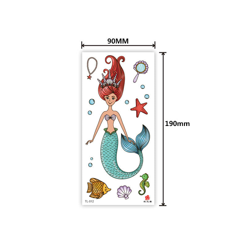 Free shipping Tattoo In Stock Factory Wholesale Tattoo Sticker Flower Animal Tattoo Sticker Waterproof Colorful Plant Animal Tattoo Sticker Tattoo