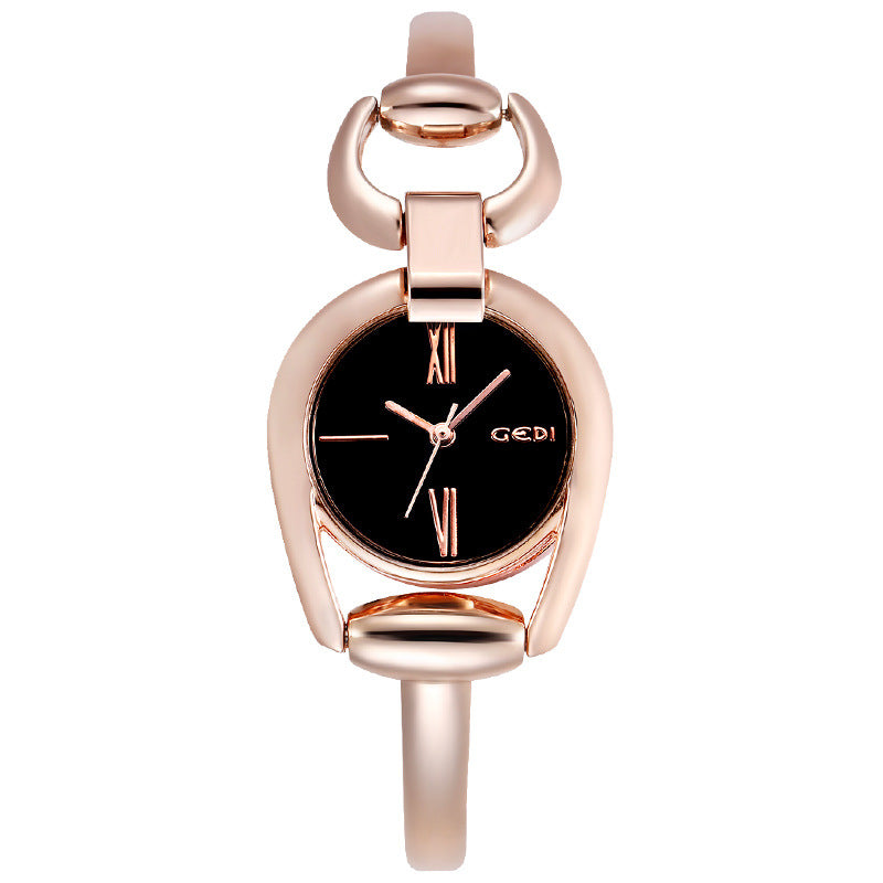 Fashion women's watchNew Cross-Border New Women's Bracelet Watch Douyin Online Influencer Same Watch Fashion Simple Temperament Hollow Sheet Women