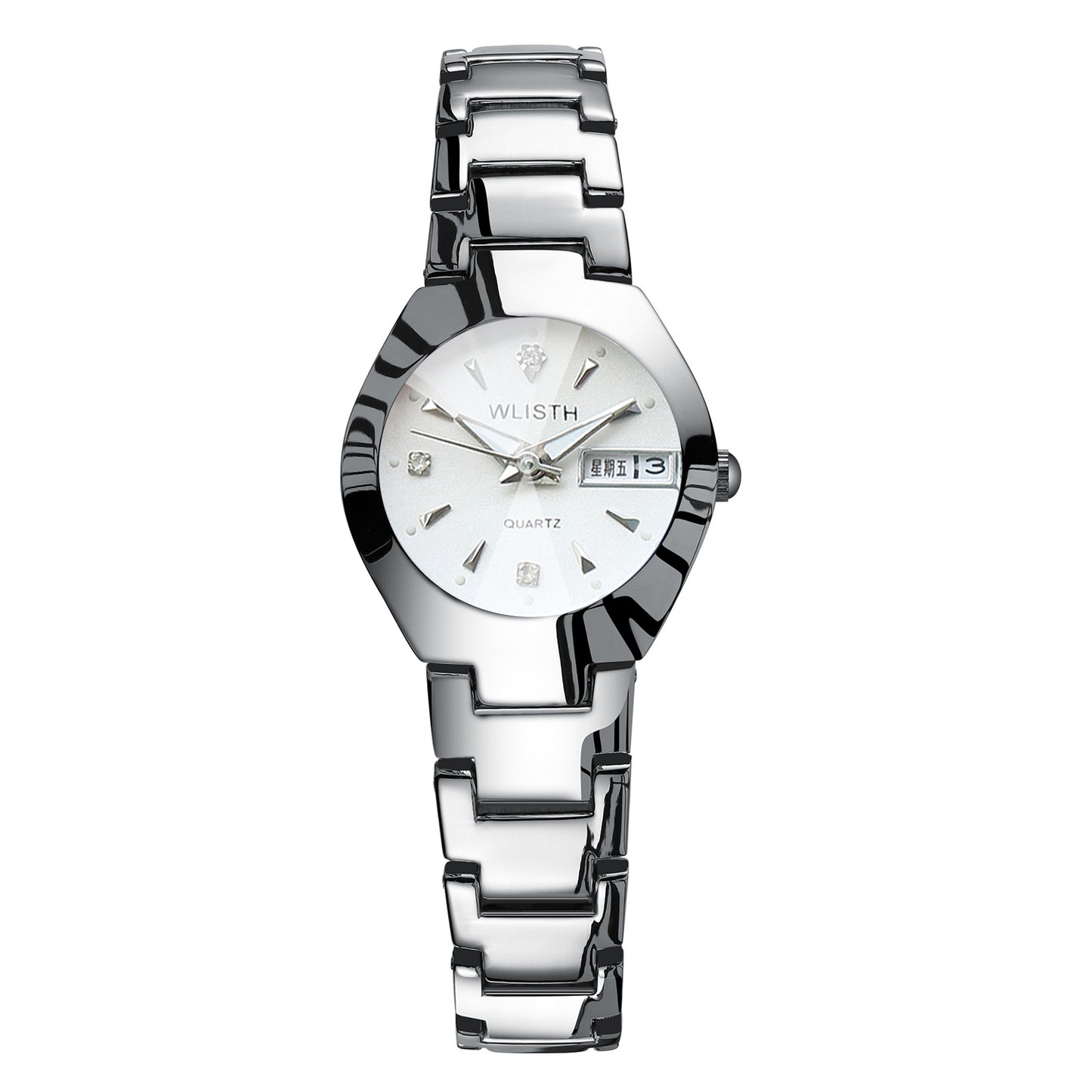 Fashion women's watchWlisth Men's Watch Fashion Men's Watch Couple Watch Luminous Waterproof Steel Watch Women's Watch Wholesale