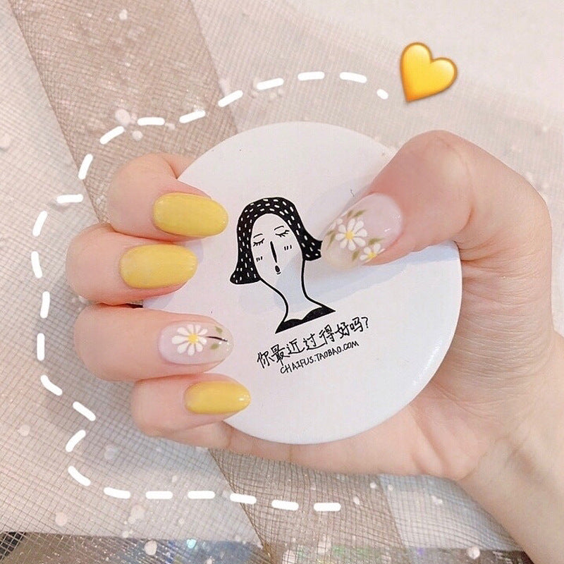 Fashion  nail Fake Nail Patch Wear Armor Finished Product Nail Tip Nail Stickers Removable Nail Patch Stall Supply Manufacturer S127