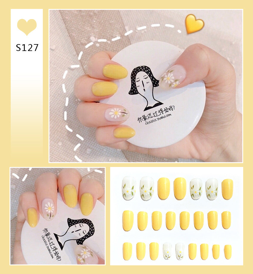 Fashion  nail Tina Manicure Long/Short Wear Manicure Popular Fake Nail Tip Finished Product Nail Tip Manicure Collection
