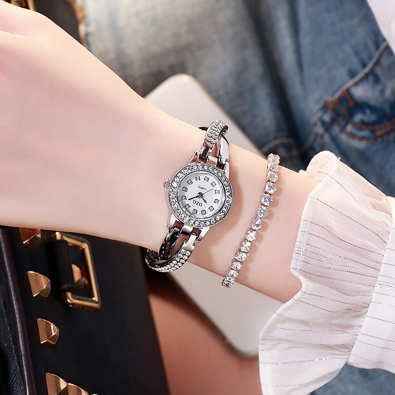 Fashion women's watch2023 New DZG Women's Watch Diamond Small Dial Spiral Watch Crown Stone British Watch Casual Simple Temperament Watch