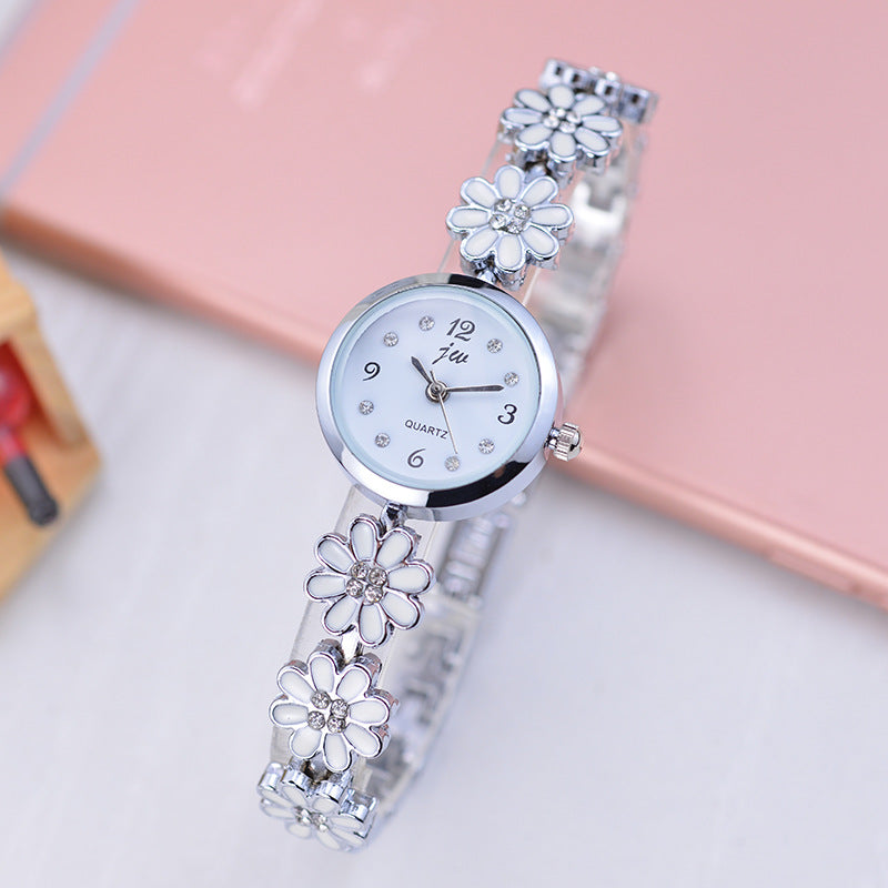 Women's fashion watch Daisy set diamond elegant women's bracelet watch