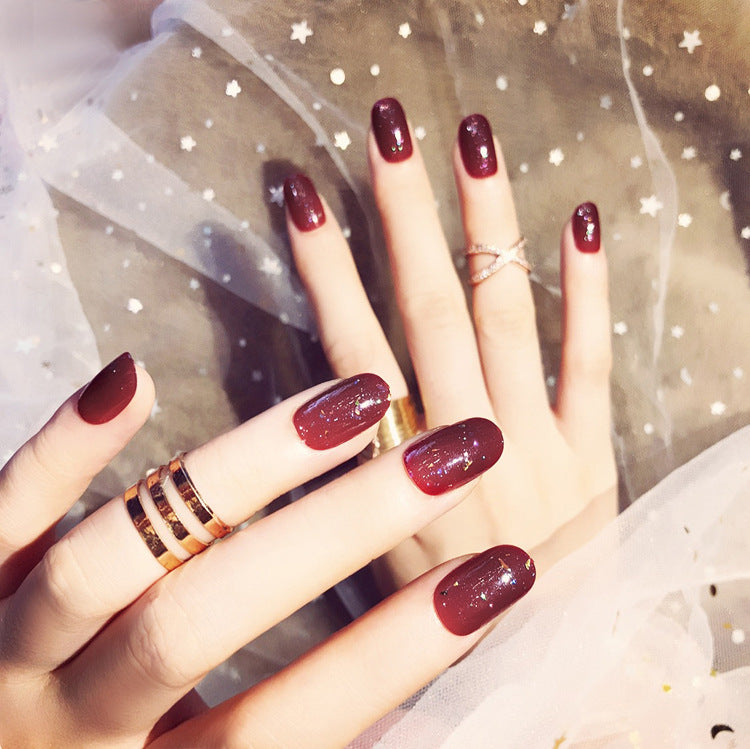 Fashion  nail Nail Tips Finished Product Fake Nails Fake Nails Pieces Manicure 24 Pieces Finished Product Good Quality L40