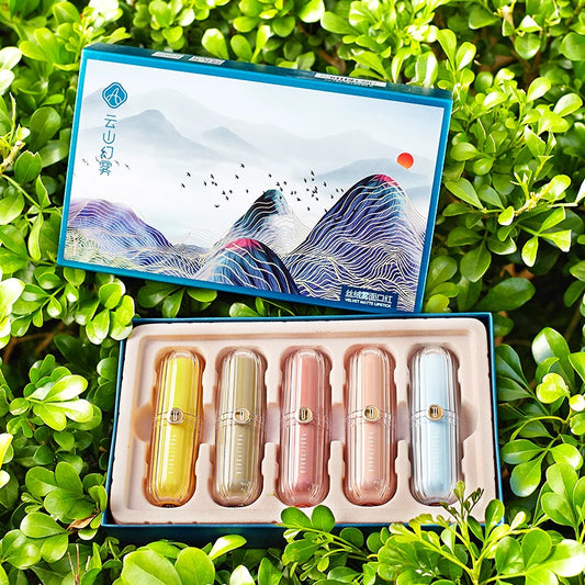 高品质天鹅绒口红唇膏盒防水不褪色易上色白色唇色柔软质地光滑哑光口红