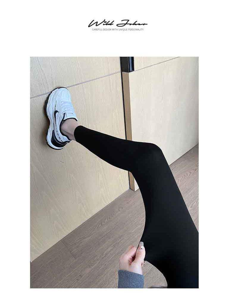 The fifth generation Fashion women's wear Cross Waist Shark Pants   Skinny Yoga Pants High Waist Shaping Yoga Weight Loss Pants Outerwear Leggings