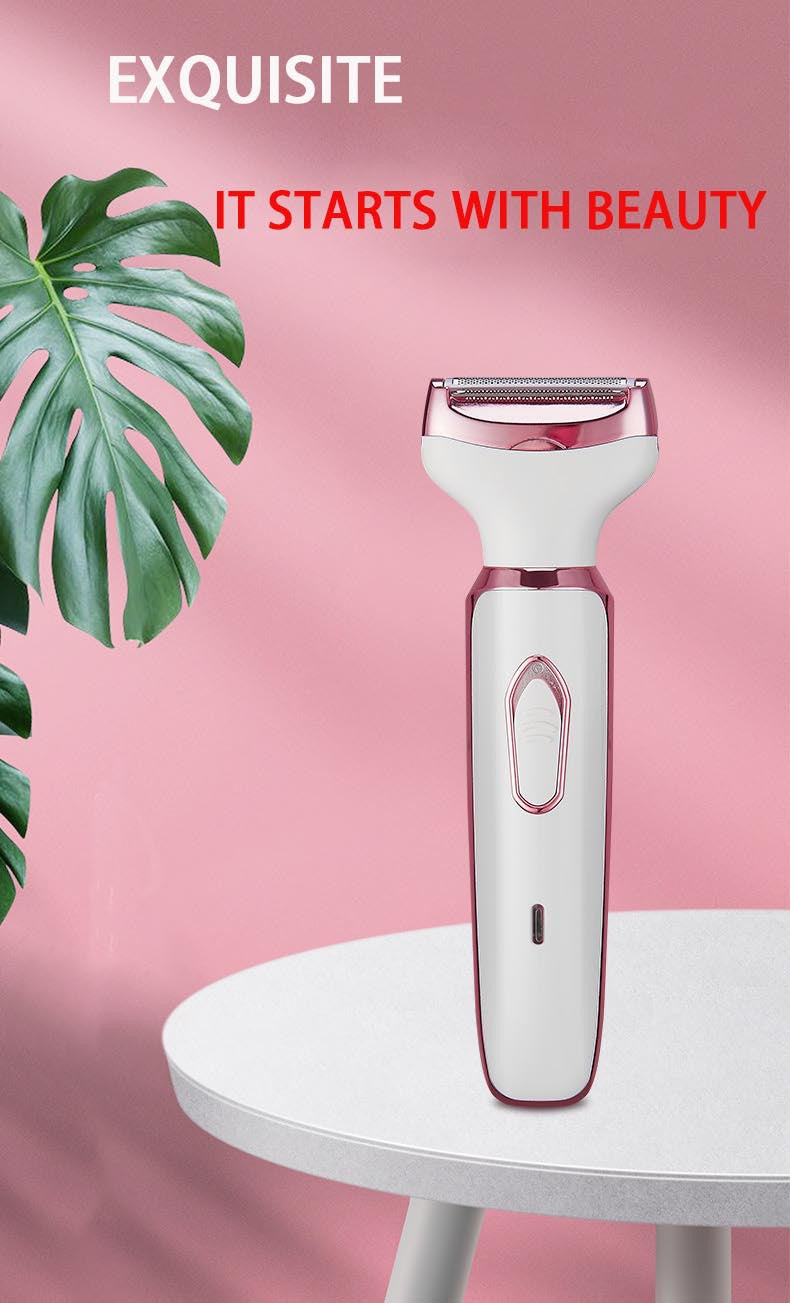 4-in-1  Multifunctional electric Shaver for women Body hair remover eyebrow shaver USB Charging