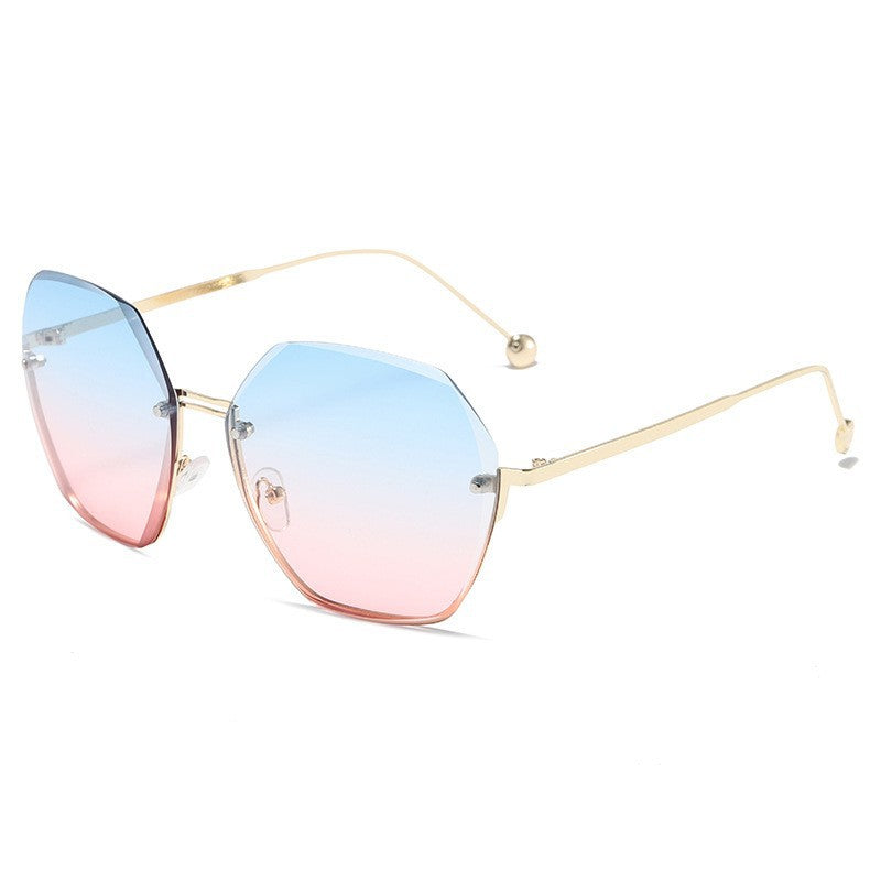 Women's fashion glasses 2022新款高级感ins墨镜女潮网红同款太阳镜夏季防晒防紫外线眼镜