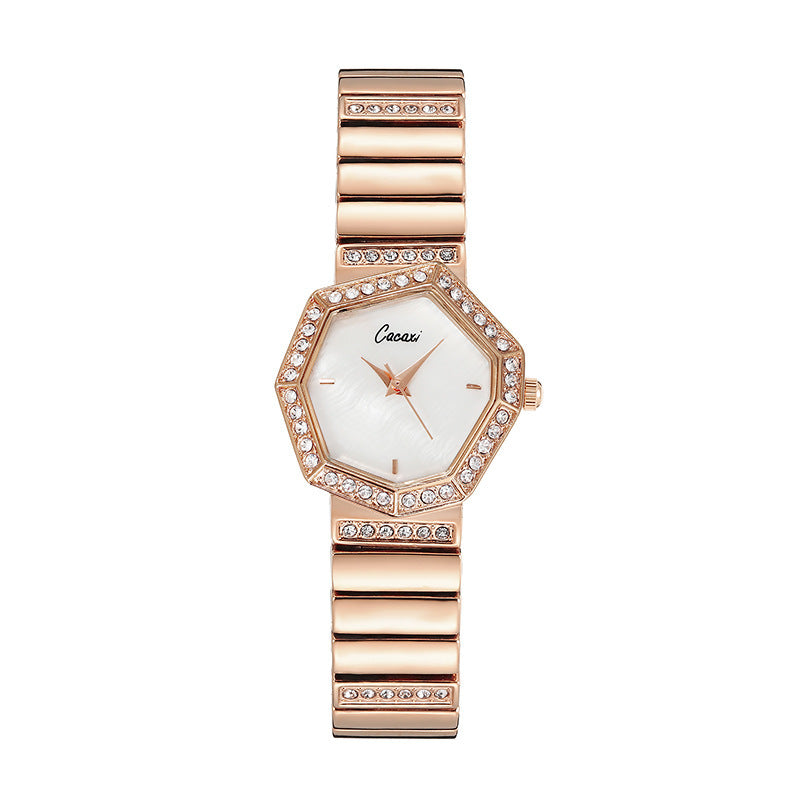 Fashion women's watchCacaxi Cross-Border New Ladies Watch Fashion Small Green Watch Foreign Trade Alloy Diamond Watch Wholesale A249