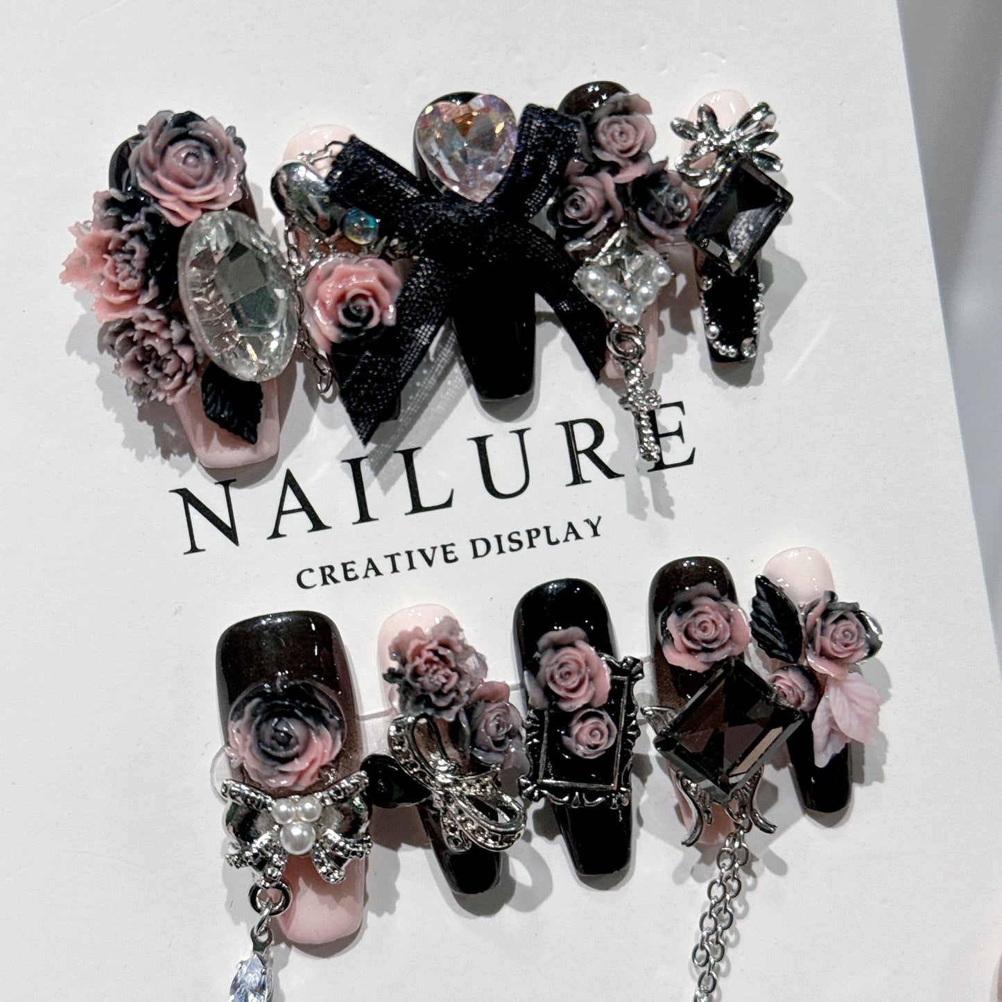 Original Manicure Advanced Heavy Industry 2024 New New Year Lucky Butterfly Ins Handmade Wear Nail Fairy Wear