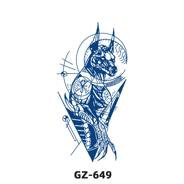 Free shipping Tattoo Herbal Juice Tattoo Sticker Semi-Permanent Fresh Plant Long-Lasting Simulation Stickers Tattoo Waterproof Non-Reflective Men and Women
