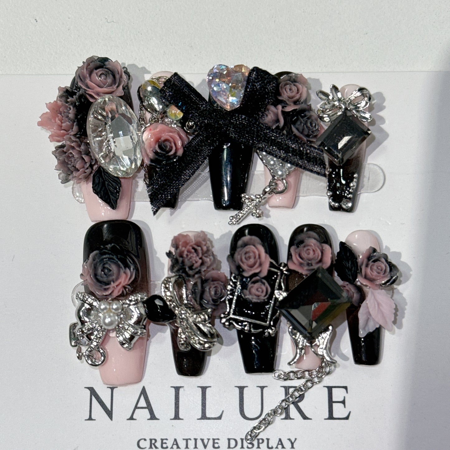 Original Manicure Advanced Heavy Industry 2024 New New Year Lucky Butterfly Ins Handmade Wear Nail Fairy Wear
