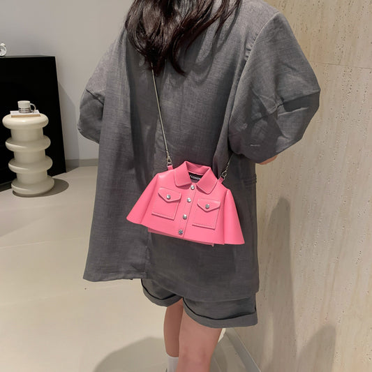 Dopamine Bag Free shipping Tattoo Weird small bag summer dopamine wear candy color niche design sense 2023 new clothes bag trend
