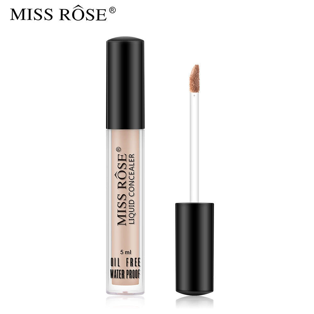 MISS ROSE遮瑕膏迷你粉底液修复滋养试管粉底液5ML