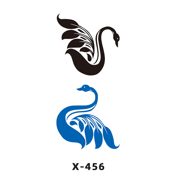 Free shipping Tattoo Tattoo Sticker Paper Waterproof Love Heart Man and Woman Cartoon Personality Couple Long Lasting Flower English Letters Fresh Tattoo Sticker