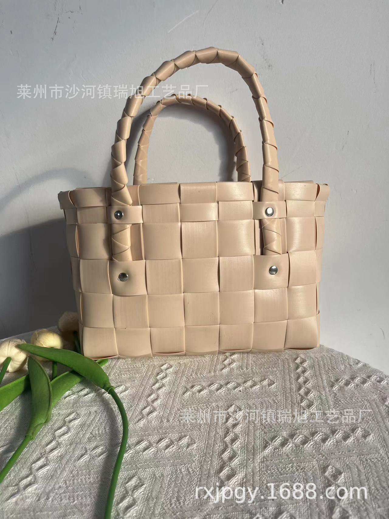 Dopamine Bag Free shipping Tattoo New Fashion Dopamine Handbag Woven Bag Tote Bag Gift Bag Women's Bag