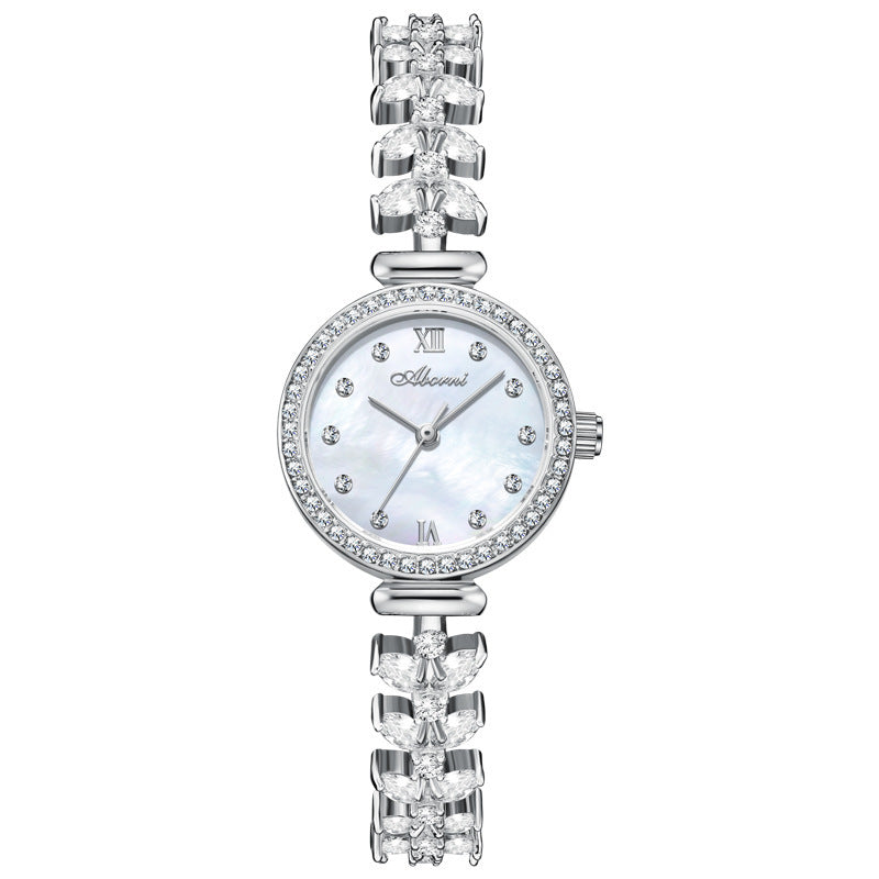 Fashion women's watchMermaid Watch Female Genuine Brand Famous Brand Special Interest Light Luxury Starry Sky Full Diamond TikTok Live Streaming on Kwai Hot Bracelet
