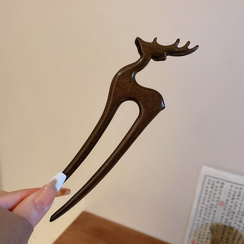 头饰发簪国潮花朵流苏发簪新中式步摇小清新发钗古风旗袍汉服百搭发饰批发