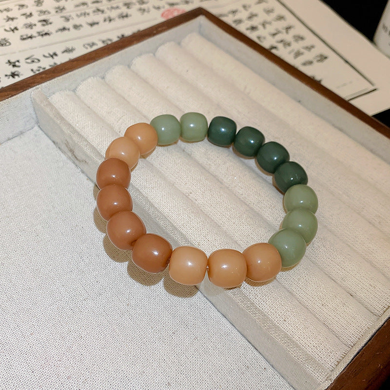 珠宝首饰多巴胺彩色陶瓷海星手链小众ins设计感手串闺蜜百搭diy手饰女批发