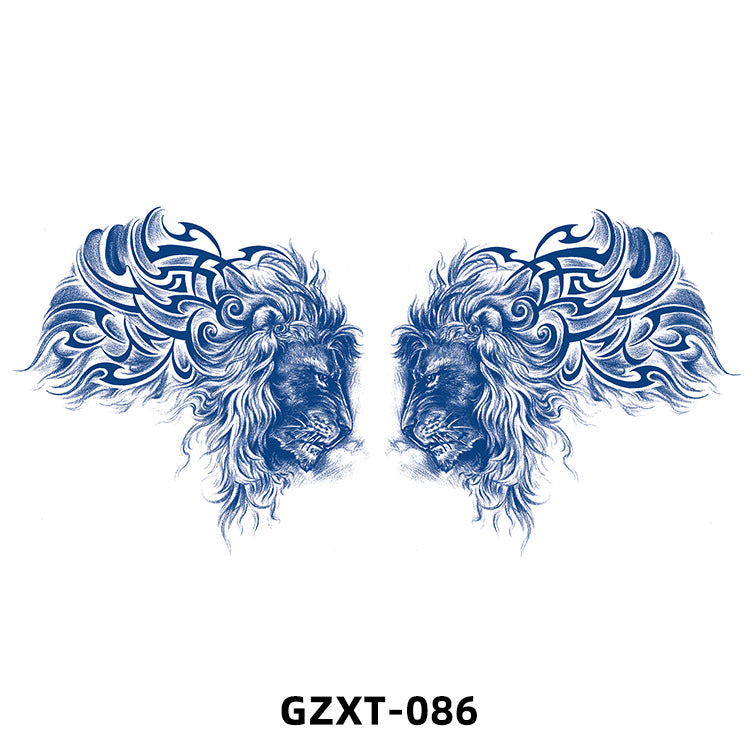 Free shipping Tattoo 2023 New Factory Wholesale Juice Chest Paste Tattoo Sticker Herbal Semi-Permanent Back Tattoo Wings Tattoo Sticker