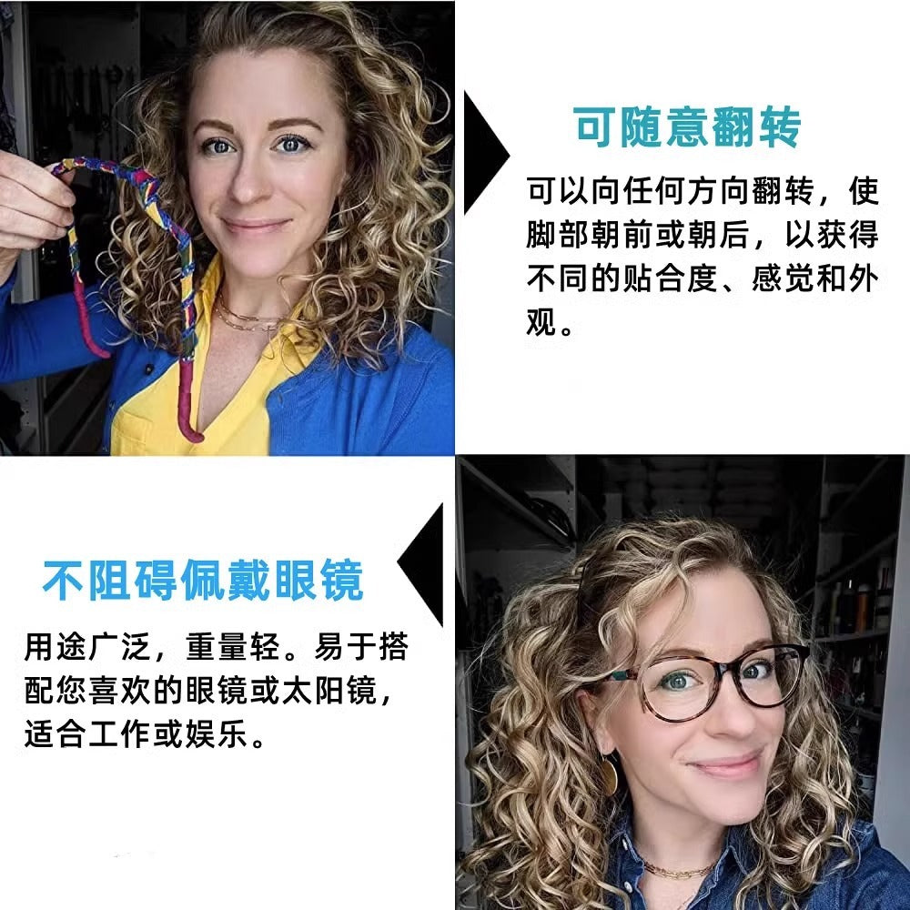 头饰发箍新款方形墨镜发箍压发头饰减龄发卡百搭外出简约太阳发捆批发