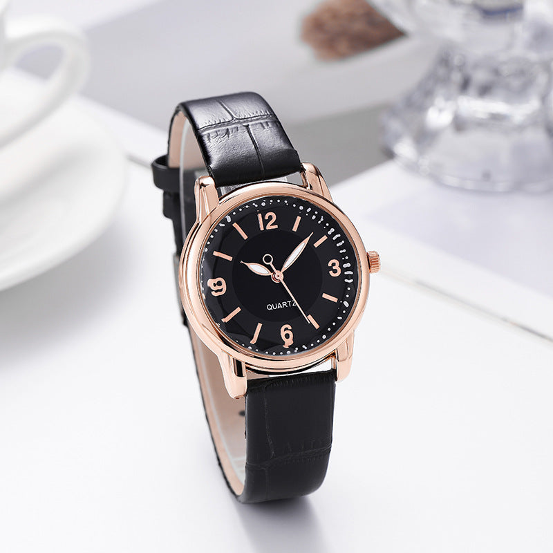 Fashion women's watchCross-Border Fashion Simple Popular Crocodile Belt Quartz Watch