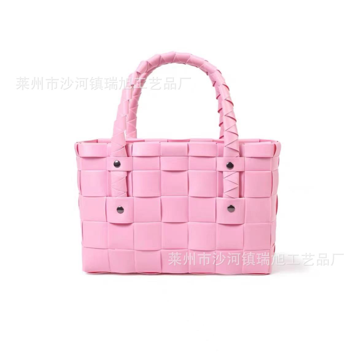 Dopamine Bag Free shipping Tattoo New Fashion Dopamine Handbag Woven Bag Tote Bag Gift Bag Women's Bag