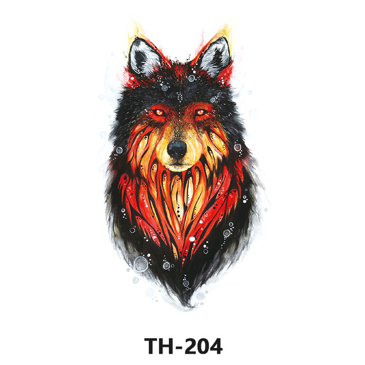 Free shipping Tattoo Factory Sticker Tattoo Tattoo Sticker Simulation Tattoo Sticker Paper Flower Color Water Transfer Stickers Sweatproof and Waterproof Direct Wholesale