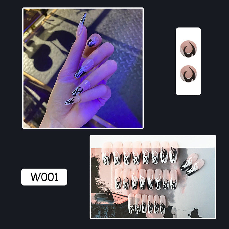 跨境穿戴甲外贸款指甲贴片诺顾美甲片假指甲美甲贴片成品甲 nails