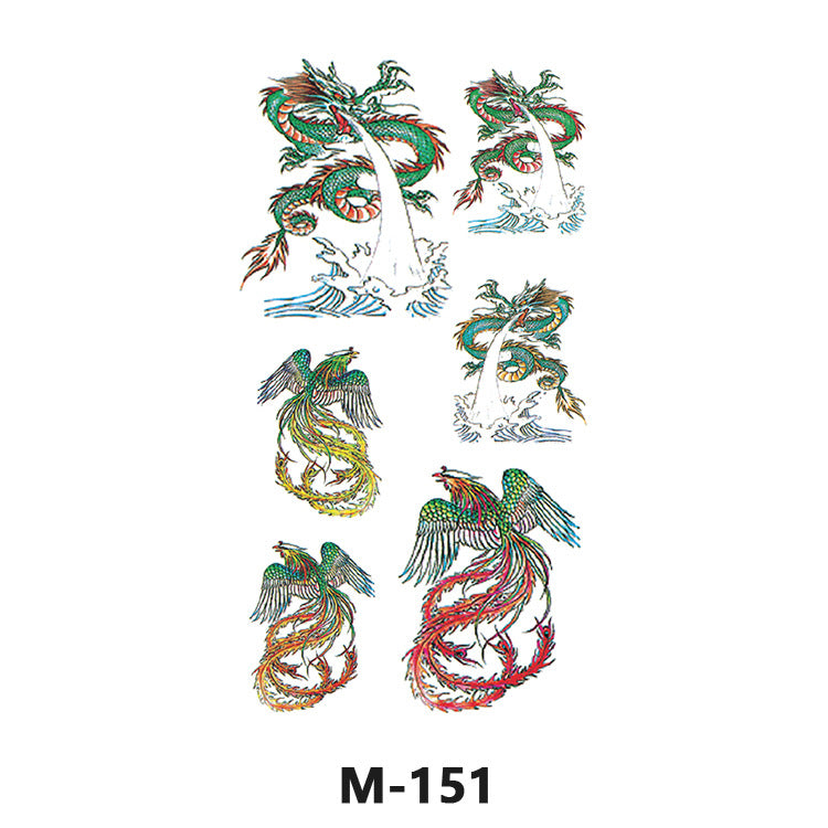 Free shipping Tattoo Sticker Tattoo Tattoo Sticker Simulation English Tattoo Sticker Paper Flower Colorized Butterfly Water Transfer Sticker Sweatproof and Waterproof Wholesale
