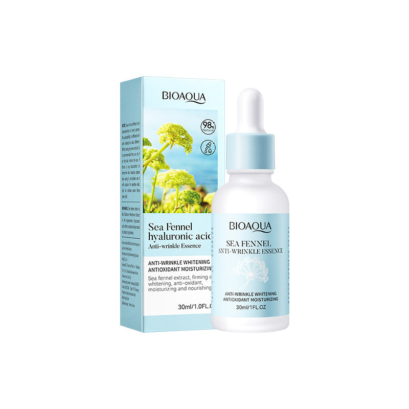 BIOAOUA海茴香玻尿酸抗皱精华液紧致淡纹补水保湿滋润