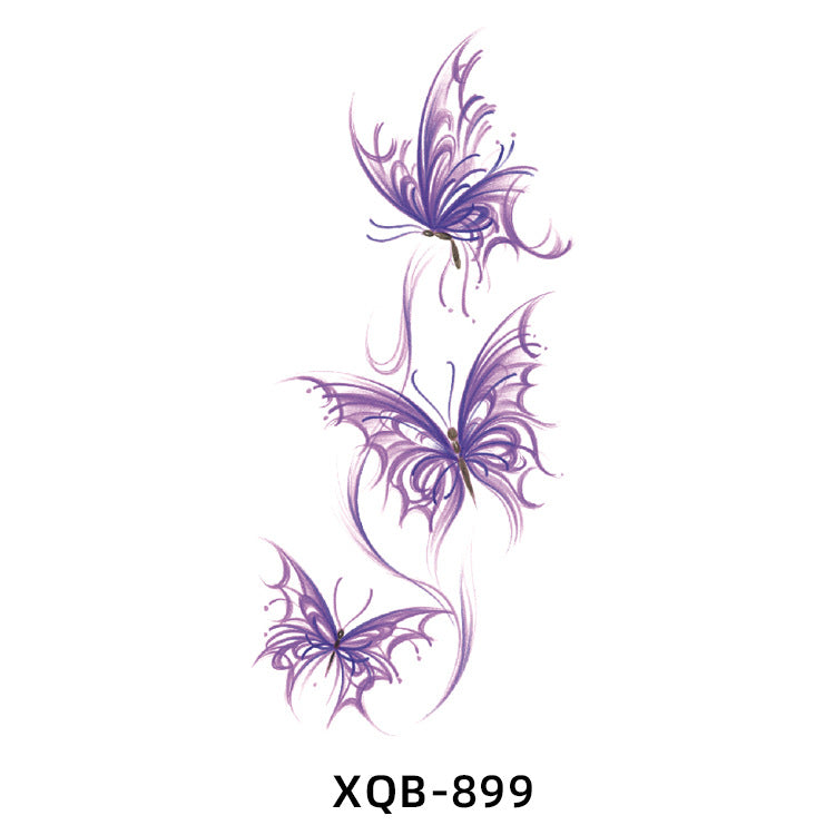 Free shipping Tattoo Small Full Arm Tattoo Sticker Waterproof Sweatproof Half Sleeve Men's and Women's European and American Color Black and White Flower Tattoo Water Transfer Stickers Wholesale