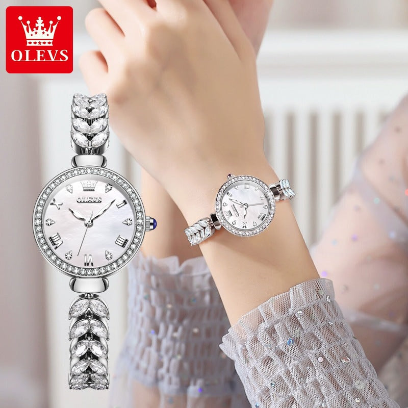 Women's fashion watch  Ocean dream Light luxury bracelet quartz watch niche senior women's watch
