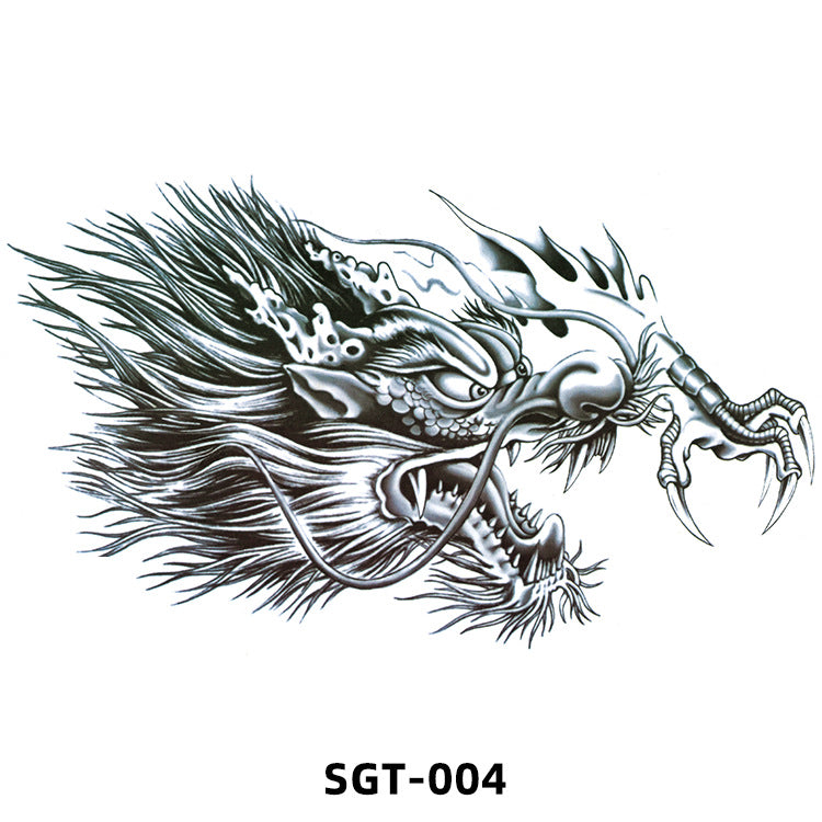 Free shipping Tattoo 2023 New Factory Wholesale Chest Paste Tattoo Sticker Back Tattoo Wings Big Picture Sticker Tattoo Sticker Back Sticker