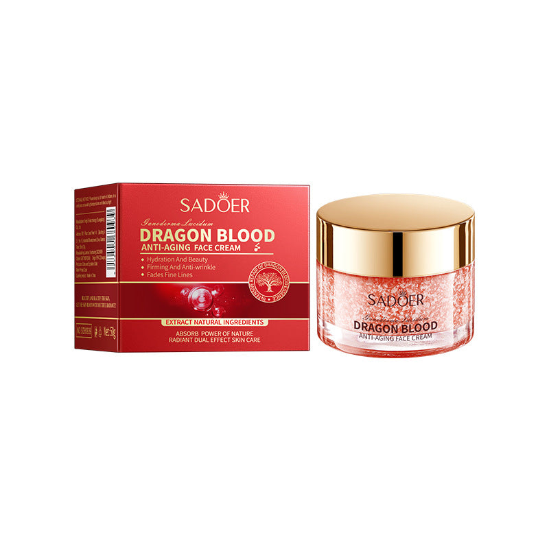 SADOER灵芝龙血抗皱面霜补水保湿嫩肤滋润护肤品