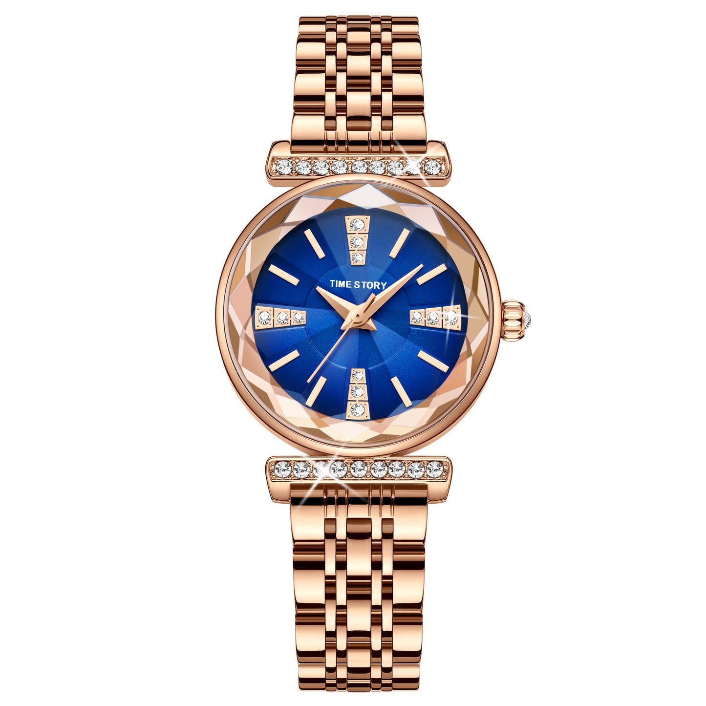 Fashion women's watchSOURCE Factory Straight Hair Ocean Heart Watch Waterproof Quartz Watch Tik Tok Live Stream Women's Watch Women's Watch
